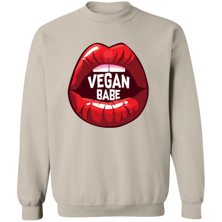 Vegan Babe Pullover Sweatshirt