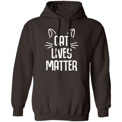 Cat Lives Matter Pullover Hoodie