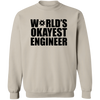 World's Okayest Engineer Pullover Sweatshirt