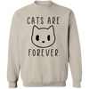 Cats Are Forever Pullover Sweatshirt