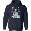 Cat Lives Matter Pullover Hoodie