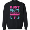 Best Mom Hands Down Pullover Sweatshirt