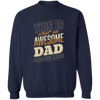 This Is What An Awesome Dad Looks Like Pullover Sweatshirt