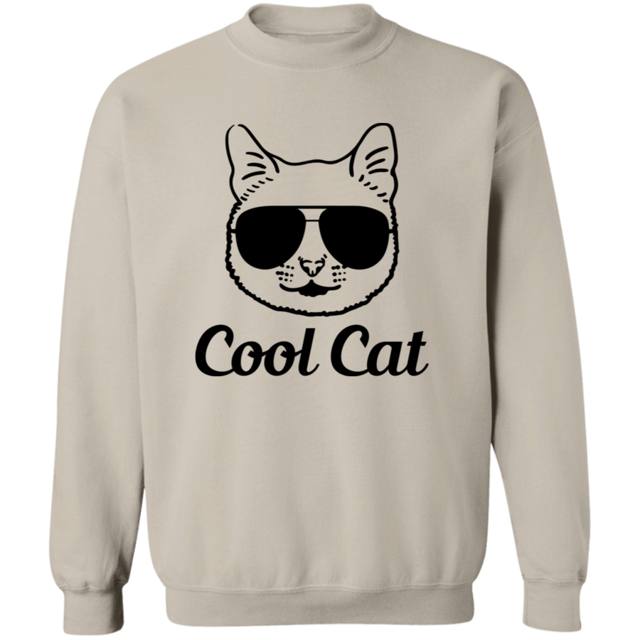 Cool Cat Pullover Sweatshirt