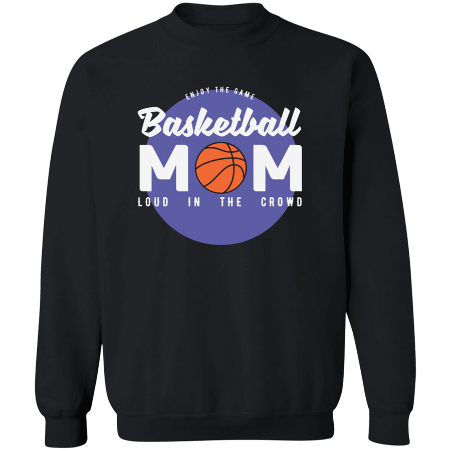 Baseketball Mom Pullover Sweatshirt