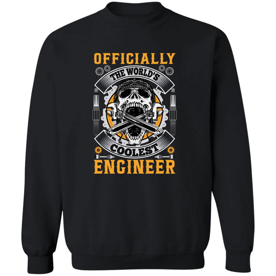 Officially The World's Coolest Engineer Pullover Sweatshirt