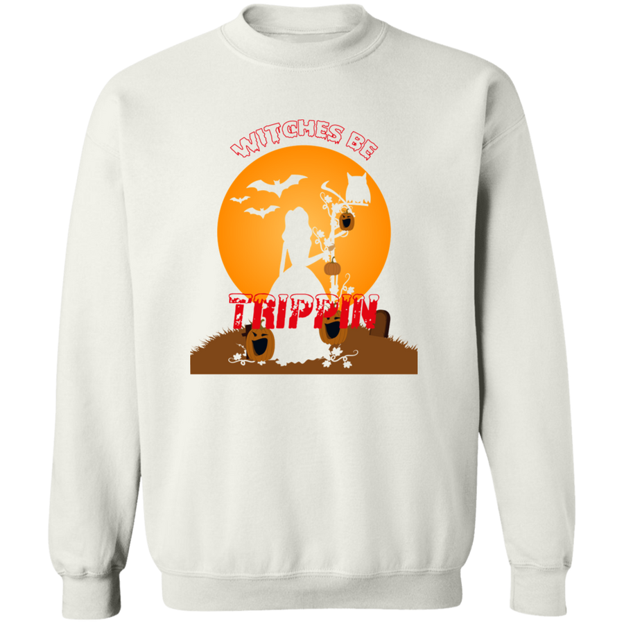 Witches Be Trippin Pullover Sweatshirt