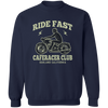 Ride Fast Caferacer Club Pullover Sweatshirt
