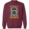 Officially The World's Coolest Engineer Pullover Sweatshirt