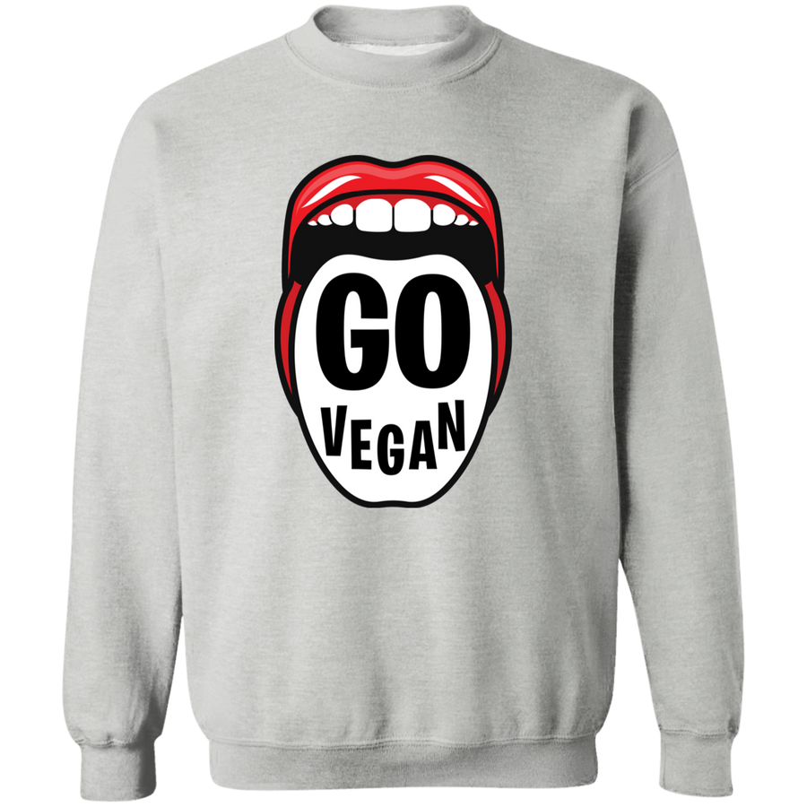 Go Vegan Pullover Sweatshirt