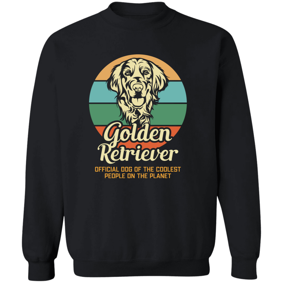 Golden Retriever Pullover Sweatshirt
