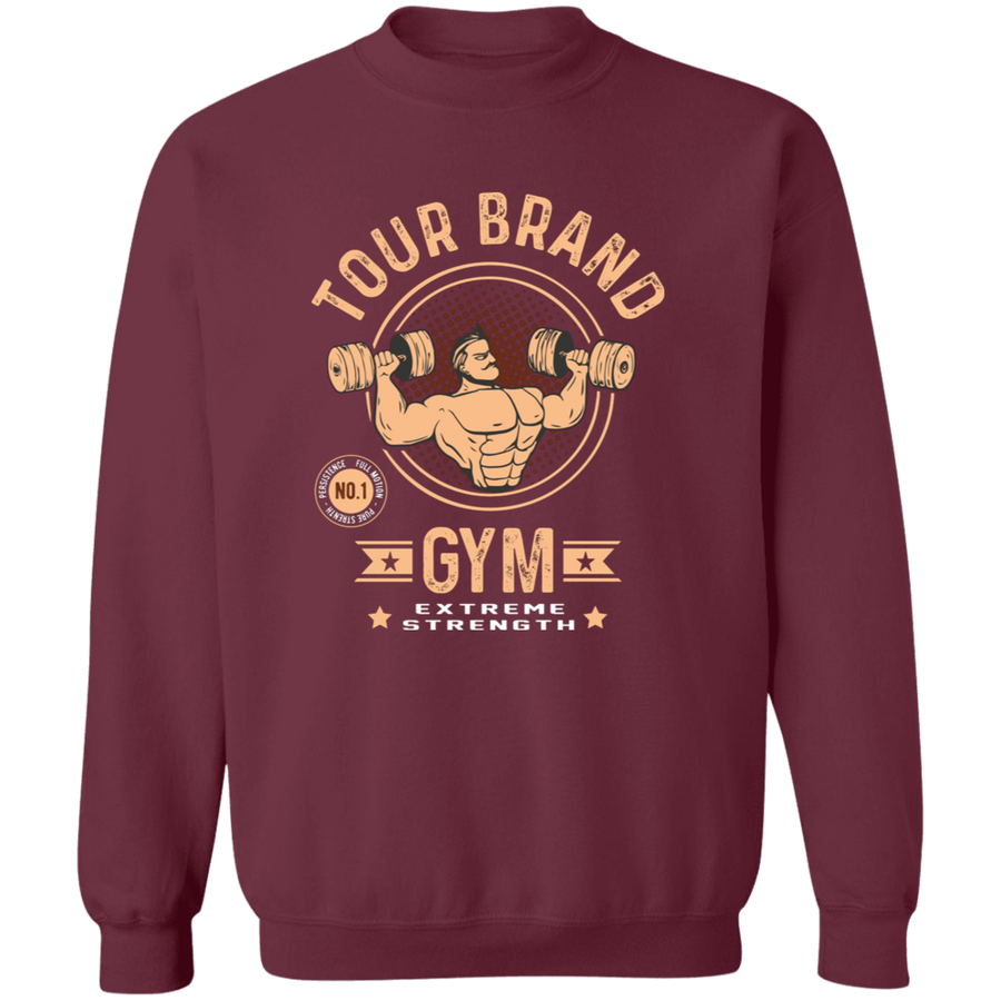 Tour Brand Gym Pullover Sweatshirt