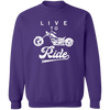 Love To Ride Pullover Sweatshirt