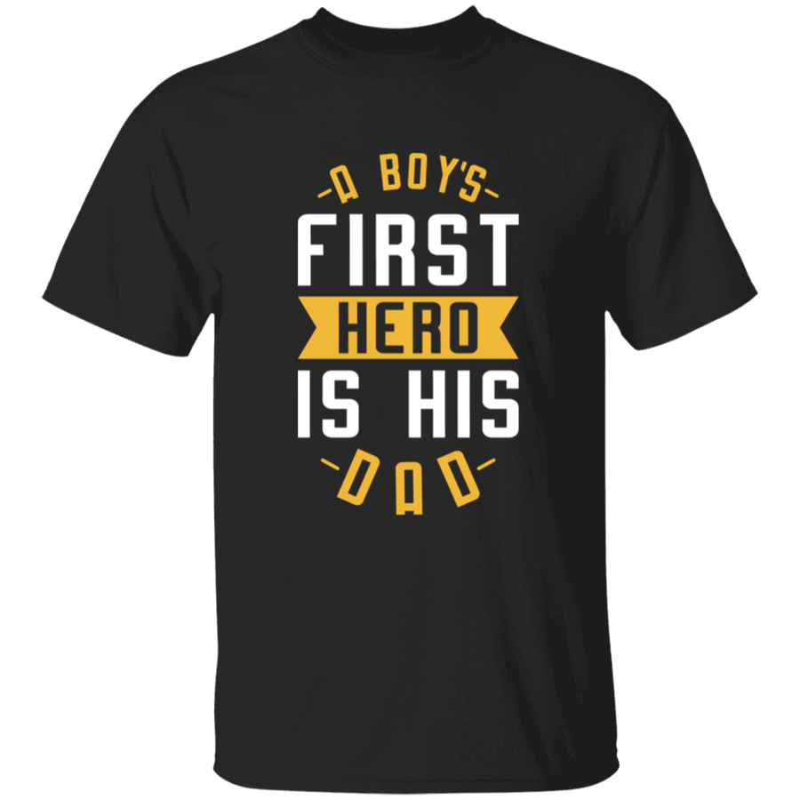 A Boy's First Hero Is His Dad Youth T-Shirt
