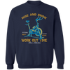 Rise And Shine Workout Time Pullover Sweatshirt