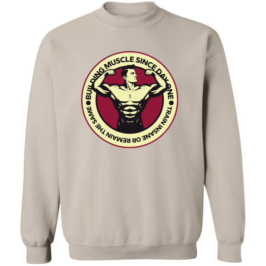 Building Muscle Since Day One Pullover Sweatshirt