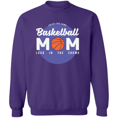 Baseketball Mom Pullover Sweatshirt