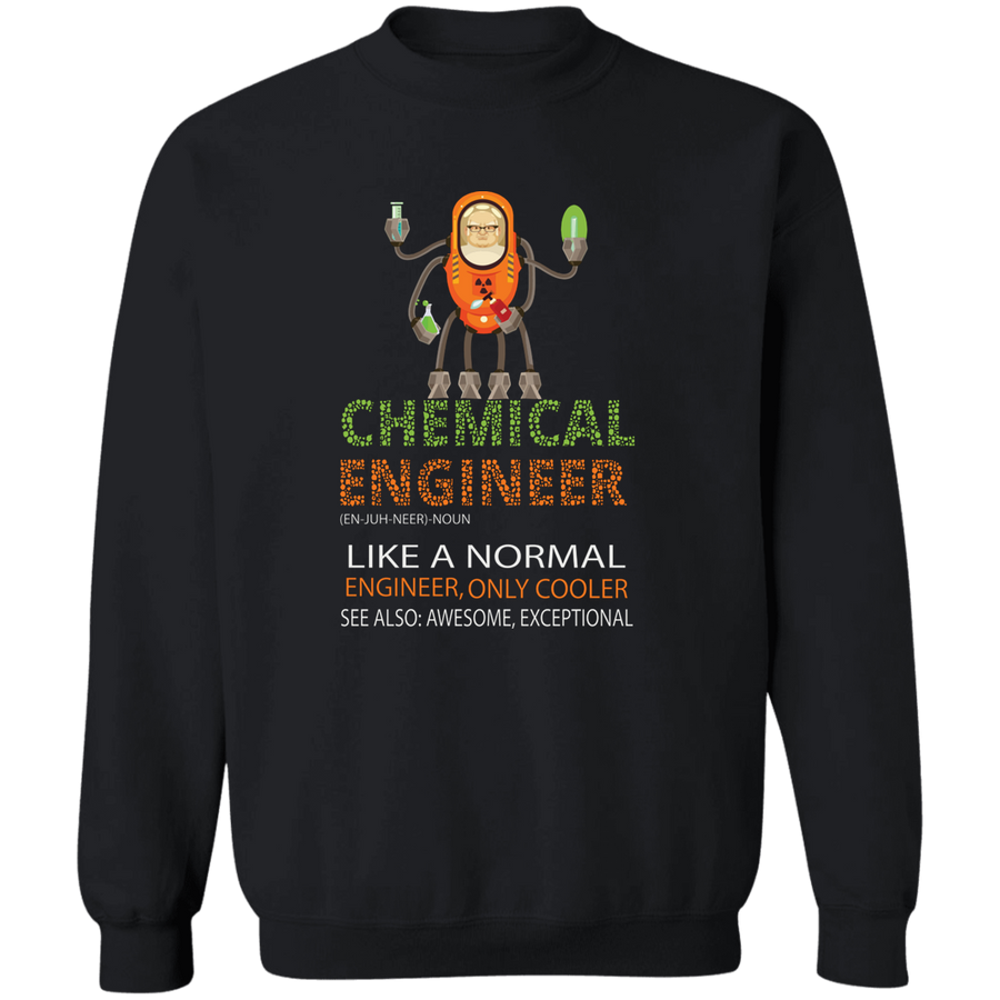 Chemical Engineer Pullover Sweatshirt