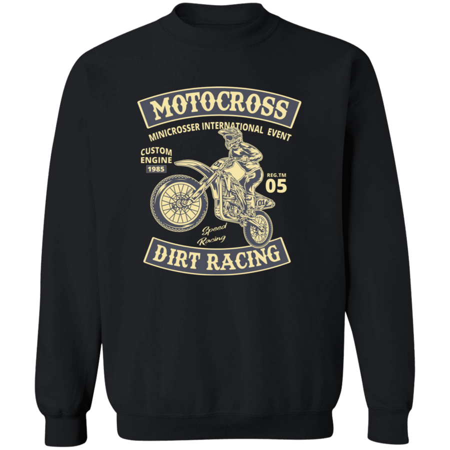 MotoCross Dirt Racing Pullover Sweatshirt
