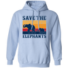 Save The Elephhants Pullover Hoodie