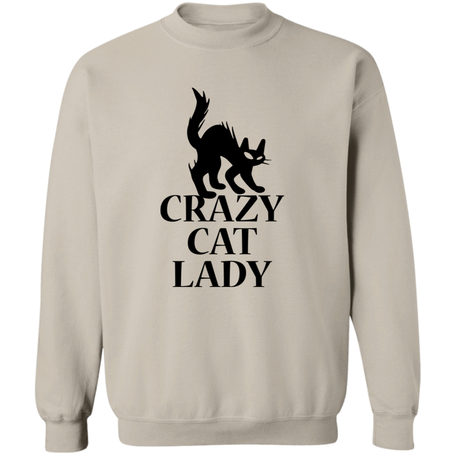 Crazy Cat Lady Pullover Sweatshirt