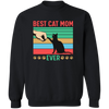 Best Cat Mom Pullover Sweatshirt