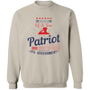The Duty of a True Patriot Is to Protect His Country from Its Government Pullover Sweatshirt