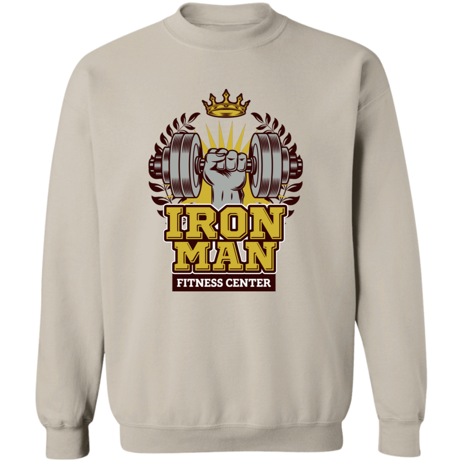 Iron Man Fitness Center Pullover Sweatshirt