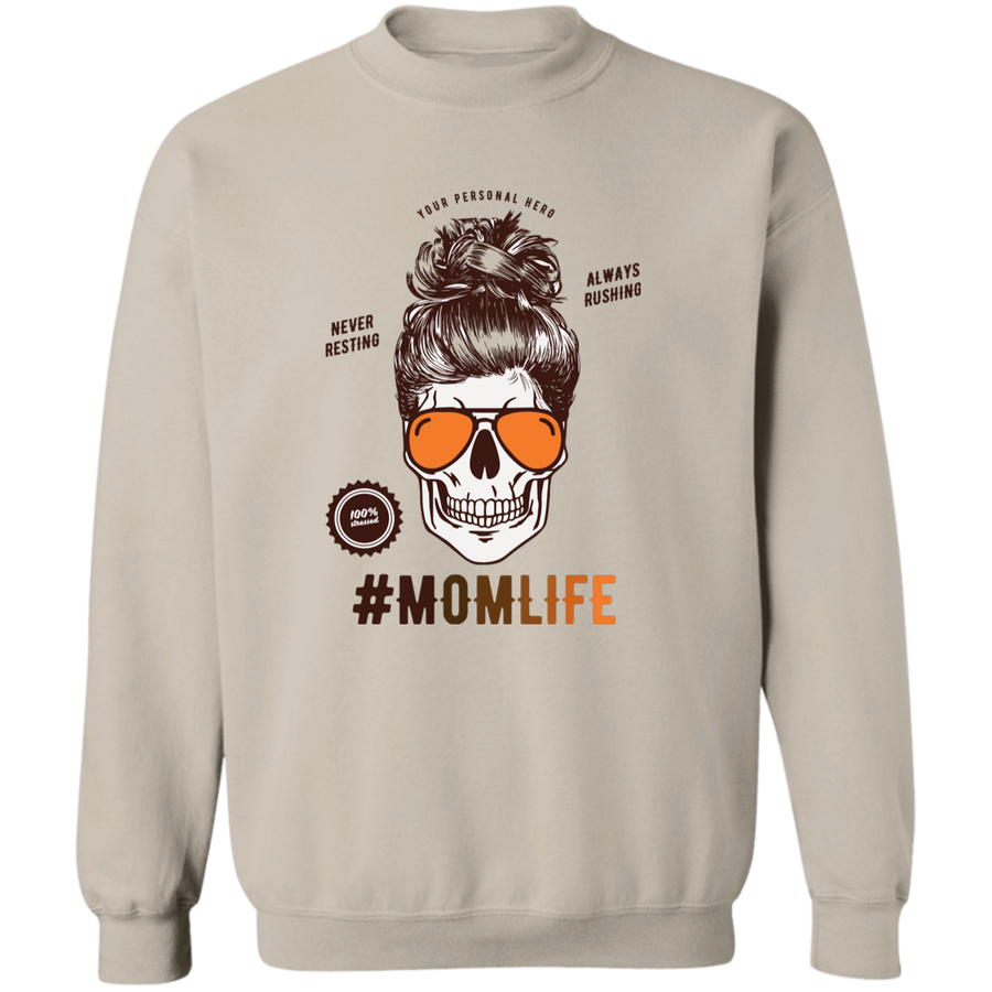 #MOMLIFE Pullover Sweatshirt