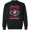 Patriotism Must Be Founded on Great Principals and Supported by Great Virtue Pullover Sweatshirt