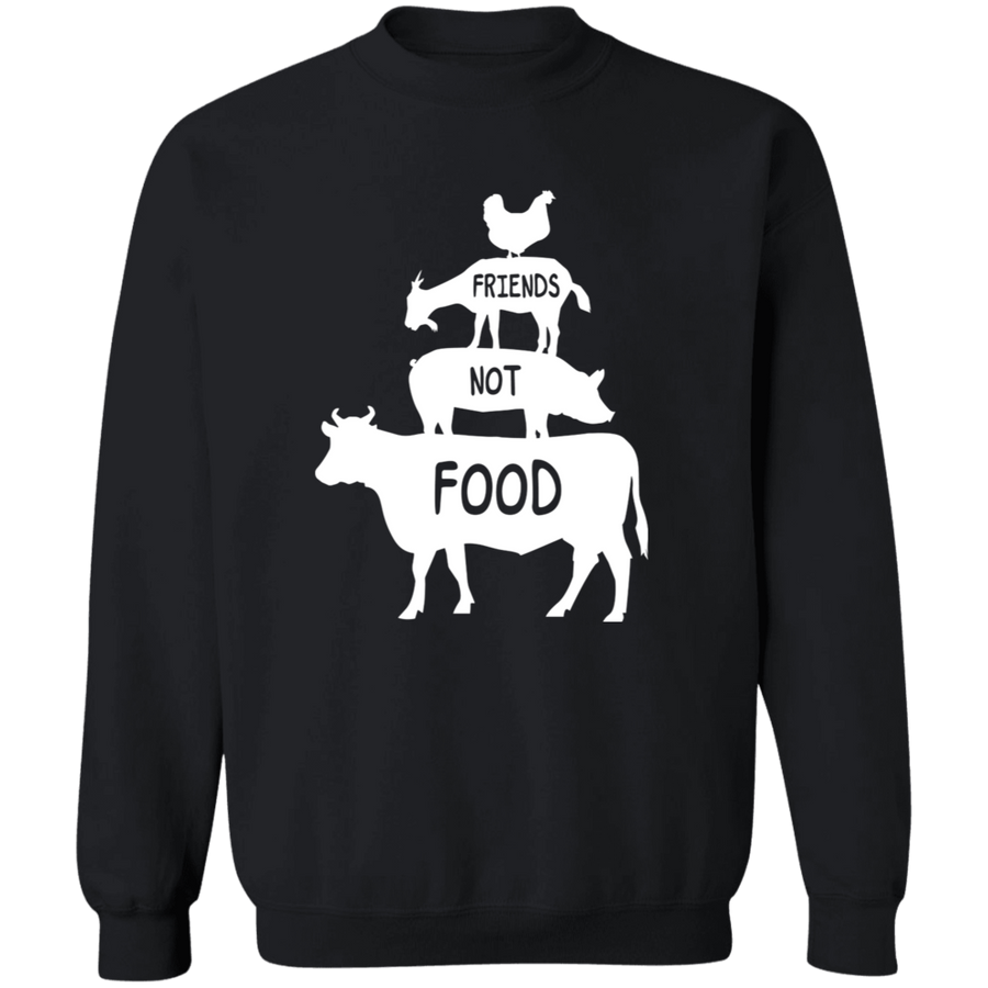 Friends Not Food Pullover Sweatshirt
